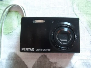 Pentax Optio LS1100 14,0 MegaPixels 4-fach Zoom  Digitalkamera- Schwarz - Bild 1 von 6