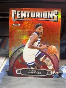 2024-25 Topps Finest Anthony Edwards #C-4 Centurions SSP Case Hit Timberwolves - Bild 1 von 2