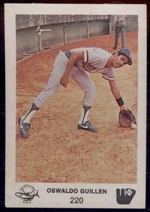 Venezolanische Aufkleber 1981 #220 Oswaldo Guillen - Bild 1 von 2