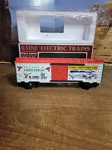 K Line Electric Trains K90004 KCC X Mas Box Car - Picture 1 of 24