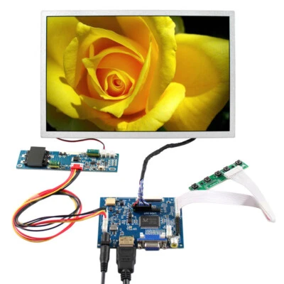 HD VGA 2AV LCD Board und 10,1" EV101WXM-N80 1280X800 1000 Nits TFT Display - Bild 1 von 4