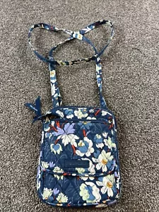 Vera Bradley Va Va Bloom Mini Hipster Crossbody Purse 6 x 7.5 EUC - Picture 1 of 10