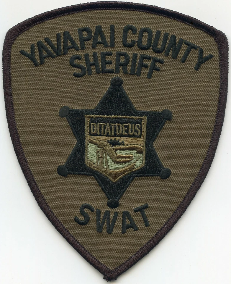 YAVAPAI COUNTY ARIZONA AZ Special Weapons And Tactics SWAT SHERIFF POLICE PATCH - Image 1 of 1
