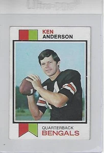 QB Ken Anderson Cincinnati Bengals 1973 Topps Rookie Football Karte NM - Bild 1 von 1