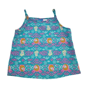 DISNEY FROZEN Girls Size Small 6/6X Tank Top Elsa & Anna - See Pictures - Picture 1 of 4