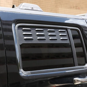 Schwarze Aluminiumlegierungs Tür fenster Lüftungsgitter für Hummer H3 2005-09 - Bild 1 von 20