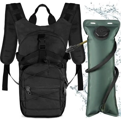 3L Tactical Hydration Backpack with Water Bladder - Running/Cycling Outdoor Pack - image 1 of 4