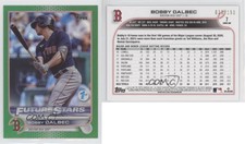 2022 Topps Series 1 1st Edition Future Stars Green /150 Bobby Dalbec #7
