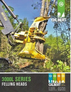 Equipment Data Sheet - Gilbert - 3000L - Logging Felling Head - Brochure (E8300) - Picture 1 of 1