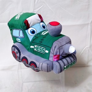 Hess Truck My Plush: 2022 Choo-Choo Train Lights and Sounds Green Musical