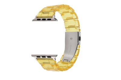 Resin Bracelet Wrist Watch Band Watch Strap For Apple Watch Series 7 6 5 4 3 2 1 - Image 1 of 4
