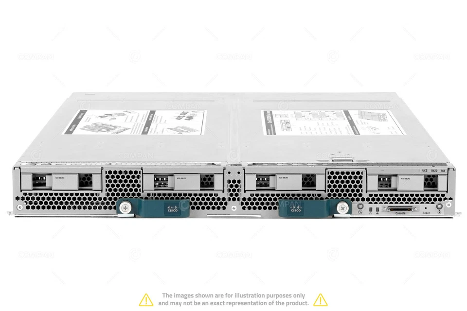 CISCO Blade Server UCS B420 M3 4SFF 2x Xeon E5-4627 V2 1TB RAM 1x 4GB Flash USB  - Image 1 of 4