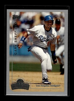 1999 Topps Opening Day #30 Gary Sheffield (NM)(BAS) - Image 1 of 2