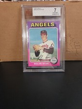 Nolan Ryan 1975 Topps #500 BGS 7 California Angels HOF