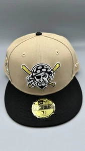 Pittsburgh Pirates Hat Cap Fitted 7 3/4 Mens Brown New Era 59Fifty AS 94 Patch - Picture 1 of 6