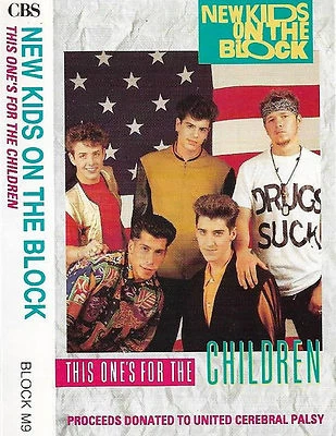 New Kids On The Block ‎This One's For The Children CASSETTE SINGLE Pop Europop - Image 1 of 4