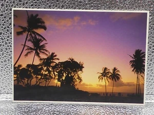 Hana Sonnenaufgang Maui Hawaii Insel Erbe Reise Tourismus topographische Postkarte - Bild 1 von 7