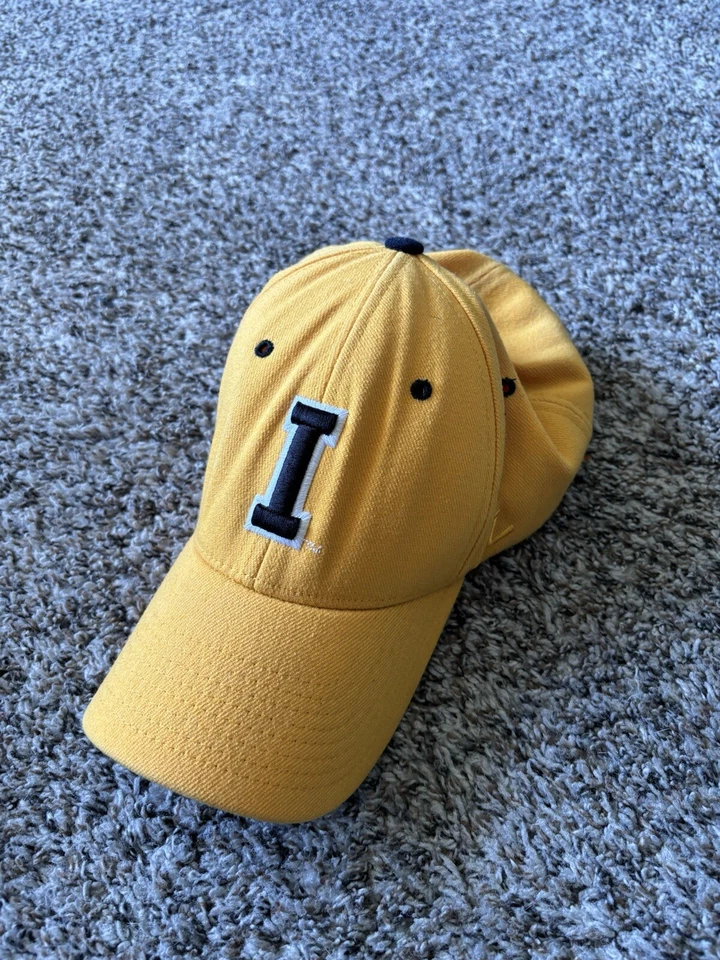 Y2K Iowa Hawkeyes Zephyr Z Fit Hat Cap M/L NCAA Cap - Image 1 of 4
