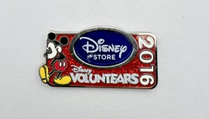 Prendedor Mickey 2016 VoluntEARS Award exclusivo de miembro del elenco de Disney Store Reino Unido difícil de encontrar - Imagen 1 de 3