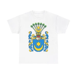 LELIWA Coat of Arms T-shirt | Polish Nobility Heritage Kingdom of Poland Emblem - Picture 1 of 21