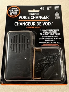 Amscan Inc Voice Changer Halloween Amplify or Change 3 Effects Scary Tekky - Picture 1 of 6