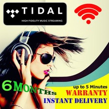 TIDAL Hi-Fi |+| 6 MONTHS WARRANTY FAMILY PLAN INSTANT 5 min DELIVERY