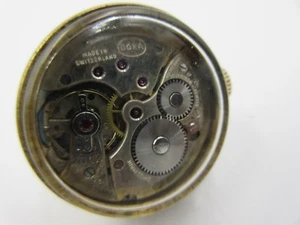 Doxa watch Manual Wind  cufflink 17 jewels Swiss 1 only antique  - Picture 1 of 5