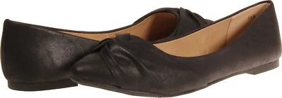 Женские балетки Jellypop Jacquee плоские черные искусственно состаренные размер США 7,5 M - Изображение 1 из 3