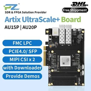Puzhi PZ-AU15P-KFB FPGA Development Board Xilinx Artix UltraScale+ XCAU15P FMC - Picture 1 of 16