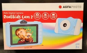 AGFA PHOTO REALIKIDS CAM 2 3.5" INCH 12MP KIDS DIGITAL PHOTO VIDEO CAMERA BLUE - Picture 1 of 3