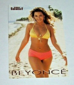 2007 Sports Illustrated Swimsuit Beyonce Insert Card-9