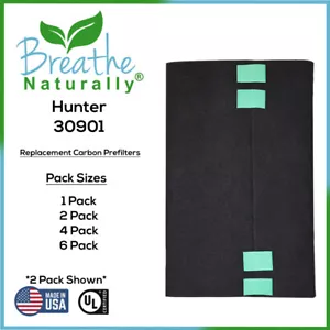 Replacement Carbon Prefilters for Hunter 30901 Series Air Purifiers 1|2|4|6 Pack - Picture 1 of 13