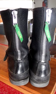 Russell Mokassin Motorrad Fahrer Stiefel US 11.C Schwarz YKK - Limited Edition - Biker! - Bild 1 von 15