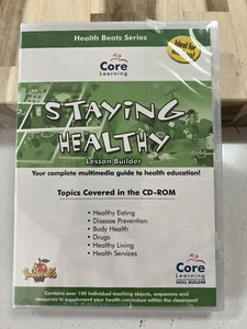 Staying Healthy Lesson Builder - Health Beats Series BRAND NEW SEALED CD ROM - Picture 1 of 2