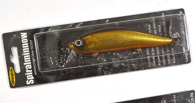 Deps SPIRAL MINNOW #01 GM Kurokin NEW - Image 1 of 2