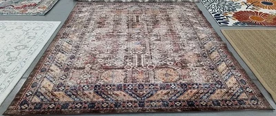 Alfombra mancha trasera marrón/marfil 8'-0" x 10'-0", precio reducido 1172792534 BIJ653P-8 Foto 1 de 4