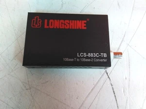 Power Tested Only Longshine LCS-883C-TB 10Base-T to 10Base-2 Converter AS-IS - Picture 1 of 6