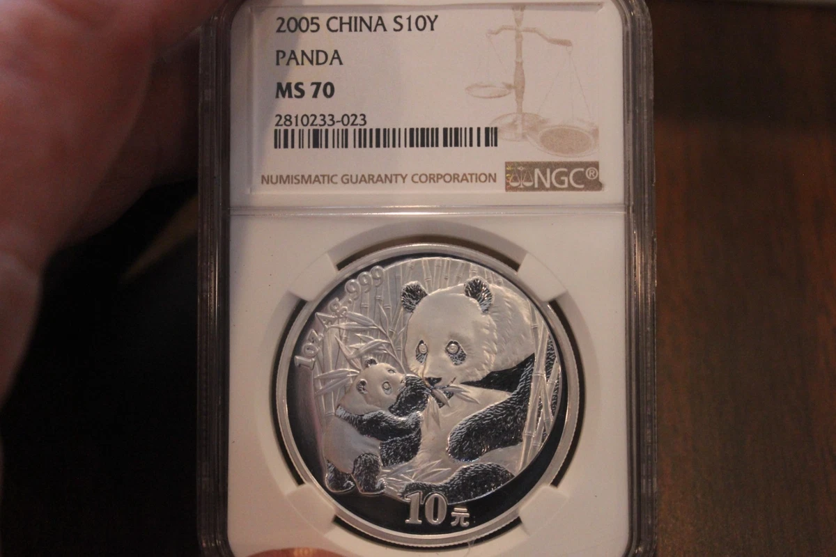 2005 Silver Panda In People'S Republic Of China Coins (1949-Now