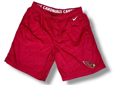 Arizona Cardinals Nike Dri Fit NFL On Field Apparel Red Shorts Mens Large - Image 1 of 4