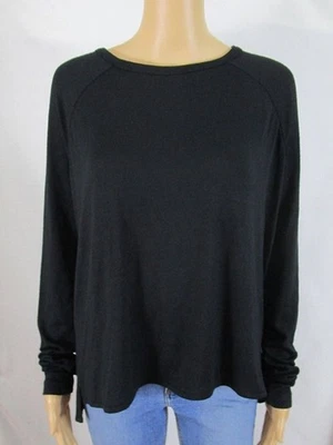 NWT Rag & Bone Black Top Relaxed Knit Tee Medium - Image 1 of 4