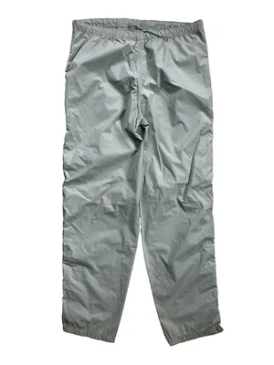 De Colección HELLY HANSEN TECH Gris Nylon PANTALONES DE LLUVIA AL AIRE LIBRE Caminata Cortavientos Gimnasio Adulto M Foto 1 de 4