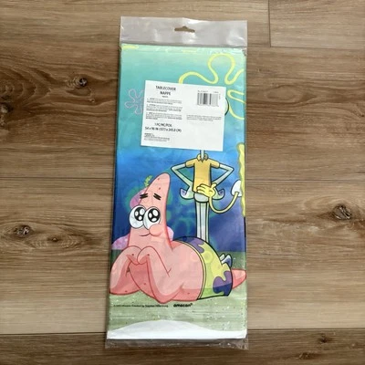 Spongebob Squarepants Plastic Table Cover - Image 1 of 4
