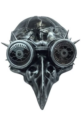 Gafas de máscara de aves Steampunk (plateadas) Foto 1 de 2