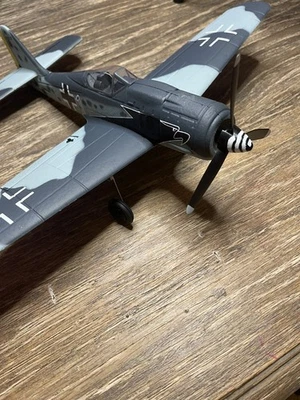 Focke-Wulf FW-190 4 CH WWII RC Fighter Plane 6-Axis Gyro 2.4G RTF w/2 Batteries! - Image 1 of 4