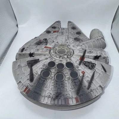 2022 Jazware Light Up Star Wars Millennium Falcon Testado Funciona Sem Figuras  - Imagem 1 de 4