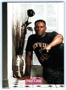 Pat Swilling 1992 NFL Pro Line Portraits Auto 9 of 9 Saints- KD - Picture 1 of 2