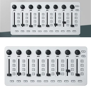 USB MIDI Controller Portable MIDI Controller Eight Push Buttons Portable Design - Picture 1 of 12