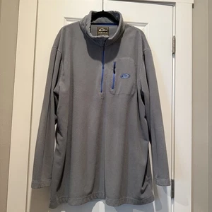 Drake Quarter Zip Pullover Jacket  Gray Men’s Size 3XL - Picture 1 of 9