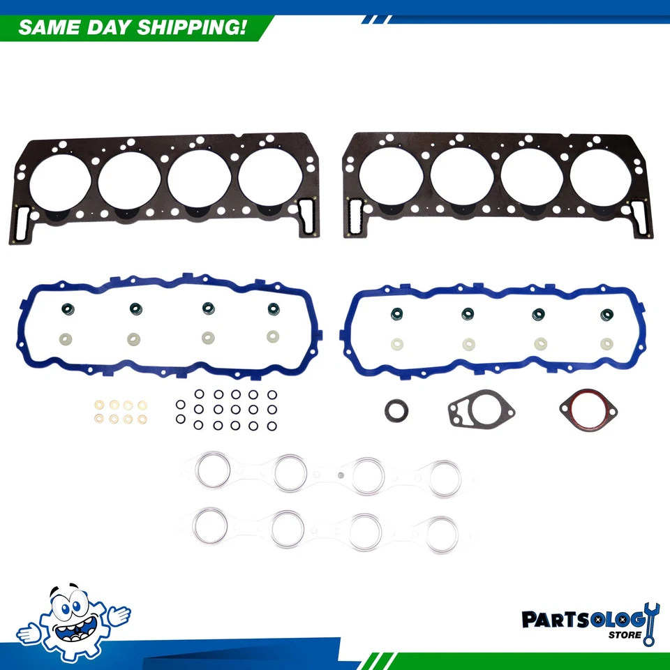 DNJ HGS4286 Cylinder Head Set For 88-94 Ford E-250 Econoline Club Wagon 7.3L OHV - Image 1 of 1