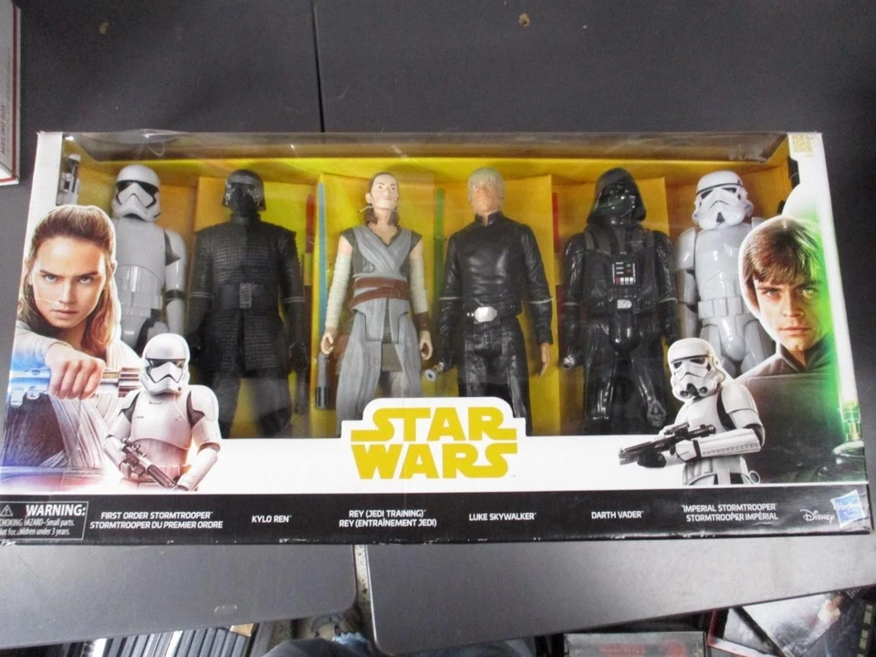 PACK DE 6 FIGURAS STAR WARS 12 PULGADAS NUEVAS 2017 SAGA STAR WARS Foto 1 de 1